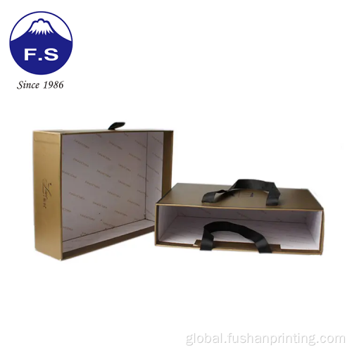 Hologram Paper Box Custom Luxury Hardcover Recycled Cardboard Paper Drawer Box Supplier